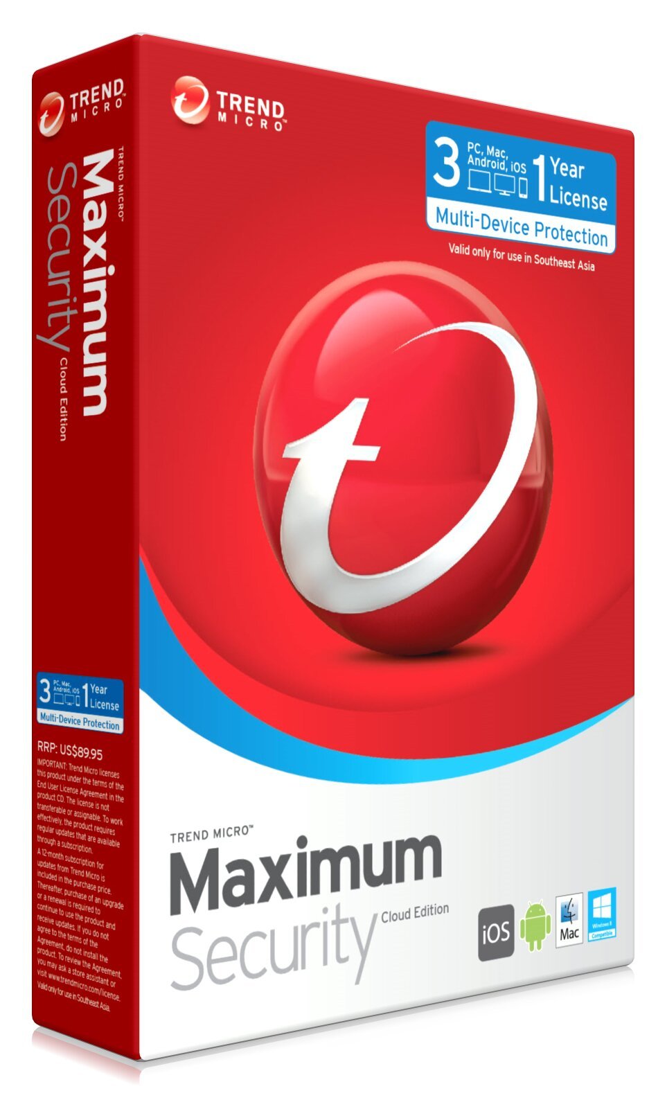 Digiware -Licence Trend Micro Maximum Security Digiware -Licence Trend Micro Maximum Security