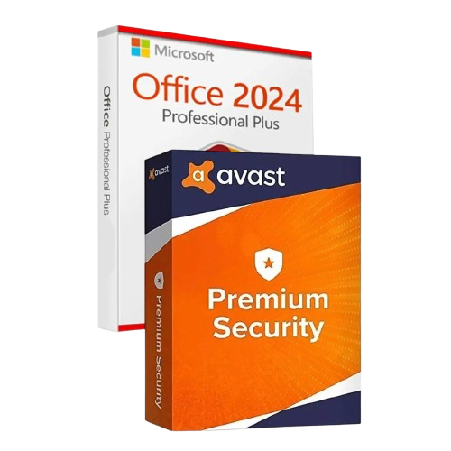 Pack Office 2024 Pro Plus + Avast Premium Security – Clé d’activation